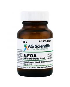 AG Scientific 5-FOA [5-Fluoroorotic acid], 25 G
