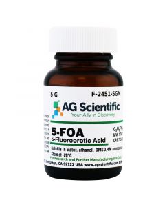 AG Scientific 5-FOA [5-Fluoroorotic acid], 5 G
