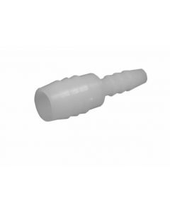 RPI Stepped Tubing Connectors For 1/4 Inch To 1/2 Inch Tubing, Polypropylene, 12 Per Package