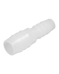 RPI Stepped Tubing Connectors For 3/8 Inch To 1/2 Inch Tubing, Polypropylene, 12 Per Package