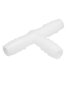 RPI T Shaped Tubing Connectors For 3/8 Inch Tubing, Polypropylene, 12 Per Package