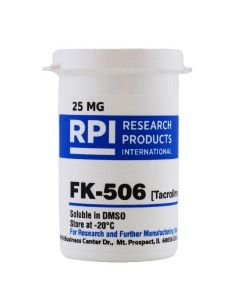 RPI Fk-506 [Tacrolimus] [Fujimycin], 25 Milligrams
