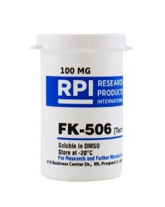 RPI Fk-506 [Tacrolimus] [Fujimycin], 100 Milligrams