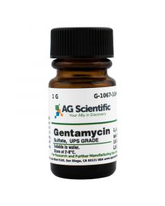 AG Scientific Gentamycin Sulfate, USP Grade, 1 G