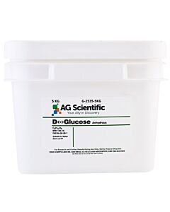AG Scientific D-(+)-Glucose [Dextrose Anhydrous], 5KG