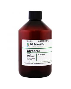 AG Scientific Glycerol, ACS Grade, 500 ML