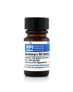 RPI Gamborgs B5 Medium, Powder, Makes 1 Liter