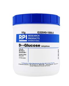 RPI D-(+)-Glucose [Dextrose Anhydrous], Usp Grade, 1 Kilogram