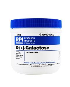 RPI D-(+)-Galactose, 100 Grams