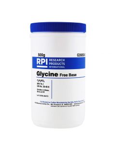 RPI Glycine, Free Base, 500 Grams - R