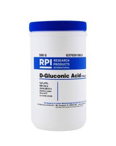 RPI D-Gluconic Acid Potassium Salt, 500 Grams