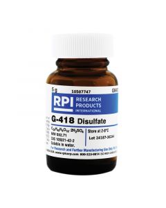 RPI G-418 DisuLfate, 5 Grams