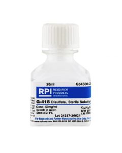 RPI G-418 DisuLfate 50 Mg/mL Solution, 20 Milliliters
