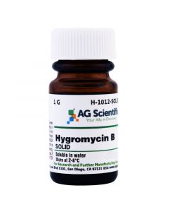 AG Scientific Hygromycin B, Solid, High Purity, Cell, 1GM