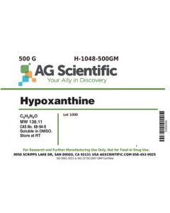 AG Scientific Hypoxanthine, 500 G