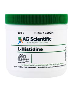 AG Scientific L-Histidine, 100 G