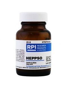 RPI Heppso [N-(2-Hydroxyethyl) Piperazine-N-(2-HydroxypropanesuLfonic Acid)], 25 Grams