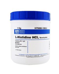 RPI L-Histidine Hydrochloride Monohydrate, 1 Kilogram