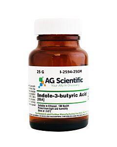 AG Scientific Indole-3-butyric Acid [IBA], 25 G