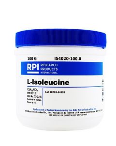 RPI L-Isoleucine, 100 Grams