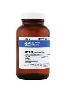 RPI Iptg [Isopropyl-Β-D-Thiogalactopyranoside], Dioxane Free, 100 Grams (Glass Bottle)
