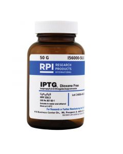 RPI Iptg [Isopropyl-Β-D-Thiogalactopyranoside], Dioxane Free, 50 Grams