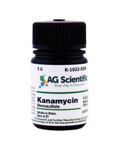 AG Scientific Kanamycin Sulfate, 5 G