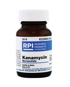 RPI Kanamycin MonosuLfate [Kanamycin A], 10 Grams