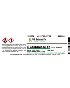 AG Scientific beta-Lactamase, Extended Spectrum (sterile