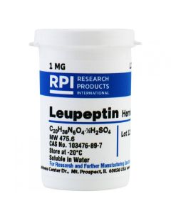 RPI Leupeptin Hemisulfate, 1 Milligra