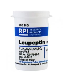 RPI Leupeptin HemisuLfate, 100 Milligrams