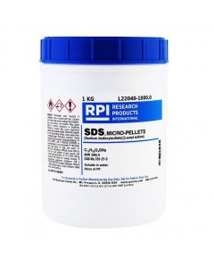 RPI Sds, Micro-Pellets [Sodium DodecylsuLfate][Lauryl SuLfate], 1 Kilogram