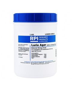 RPI Luria Agar Powder [Millers Lb Agar], 1 Kilogram