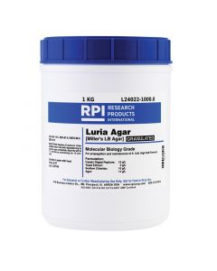 RPI Luria Agar GranuLated [Millers Lb Agar], 1 Kilogram
