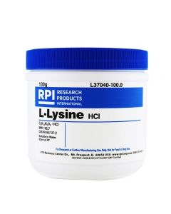 RPI L-Lysine Hydrochloride, 100 Grams