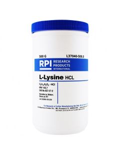 RPI L-Lysine Hydrochloride, 500 Grams