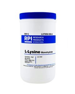 RPI L-Lysine Monohydrate, 500 Grams
