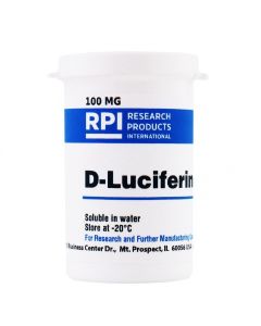 RPI D-Luciferin Sodium Salt [4,5-Dihydro-2-(6-Hydroxy-2-Benzothiazolyl)-4-Thia-Zolecarboxylic Acid, Sodium Salt], 100 Milligrams