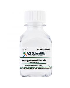 AG Scientific Manganese Chloride 1M Solution, 50 ML