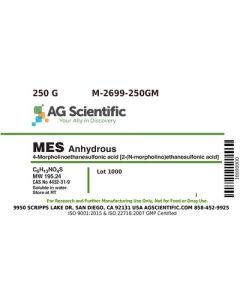 AG Scientific MES, Anhydrous, 250 G