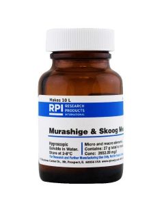 RPI Murashige And Skoog Modified Medium, Nh4no3 Free, 27 Grams Of Powder, Makes 10 Liters Of Solution