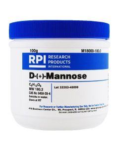 RPI D-(+)-Mannose, 100 Grams