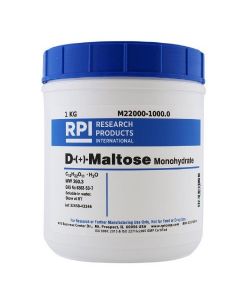 RPI D-(+)-Maltose Monohydrate, 1 Kilogram