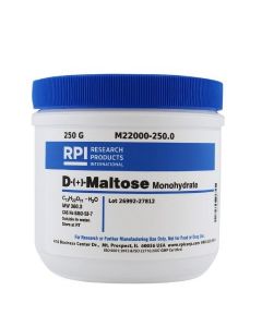 RPI D-(+)-Maltose Monohydrate, 250 Grams