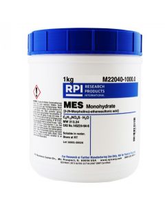 RPI Mes Monohydrate [2-(N-Morpholino)-EthanesuLfonic Acid], 1 Kilogram