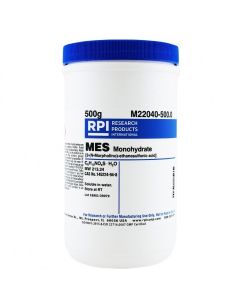 RPI Mes Monohydrate [2-(N-Morpholino)-EthanesuLfonic Acid], 500 Grams