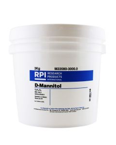 RPI D-Mannitol, 3 Kilograms