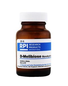 RPI D-Melibiose Monohydrate, 25 Grams