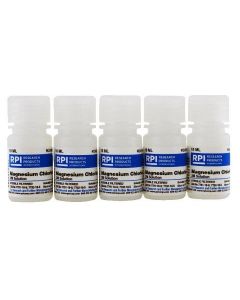 RPI Magnesium Chloride 2m Solution, Packaged 5 X 10 Milliliters, 50 Milliliters