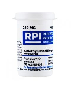 RPI 4-Methylumbelliferyl-Α-D-Galactopyranoside Monohydrate [4-Methylumbelliferyl-Α-D-Galactoside], 250 Milligrams